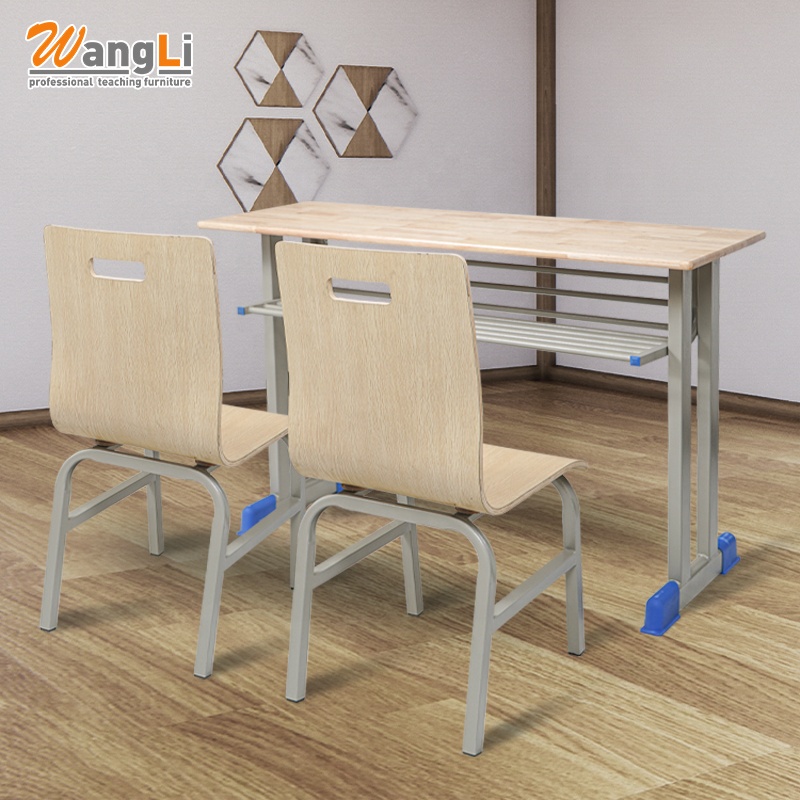 D_ZYTJ_14 Double Desk and Chair Sets