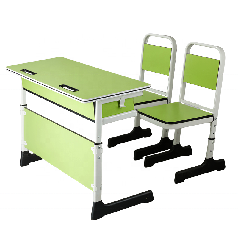 D_ZYTJ_08 Double Desk and Chair Sets
