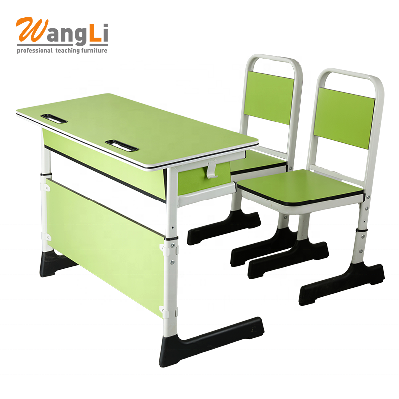 D_ZYTJ_08 Double Desk and Chair Sets